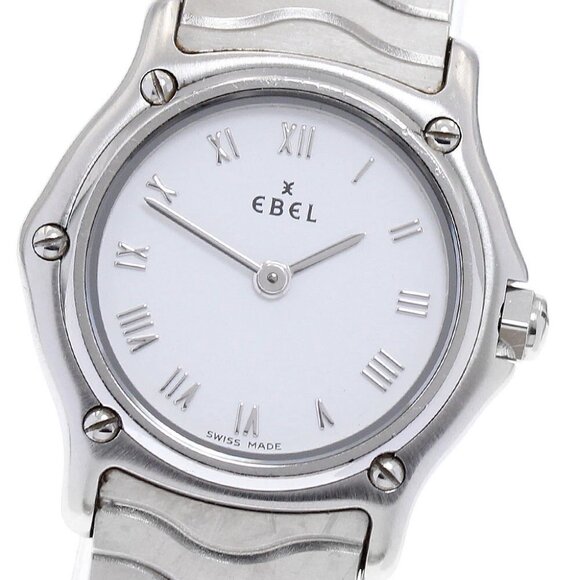EBEL Classic wave 193902 white Dial Quartz Ladies Watch_884572 - Picture 1 of 6